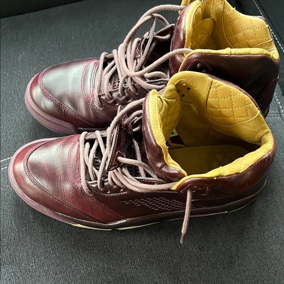 Jordan 5 Premiums Burgundy - Picture 8 of 15
